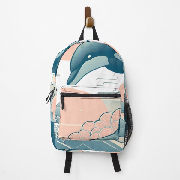 Item preview, "Japanese Style Dolphin: Art and Elegance" designed and sold by Kriebelt.