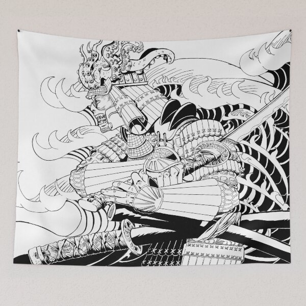 Aperçu de l'œuvre Tsunami Samouraï créée et vendue par AxisAbraxas.