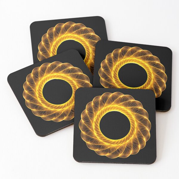 Item preview, Luminous Spirograph Sunscapes designed and sold by AI-Only Creations.