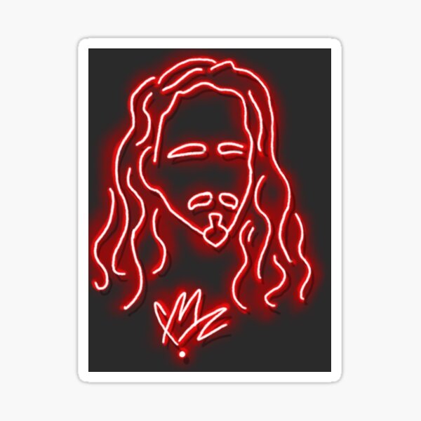 Artikel-Vorschau von Chris Cornell Neon, designt und verkauft von ArtWithDylan.