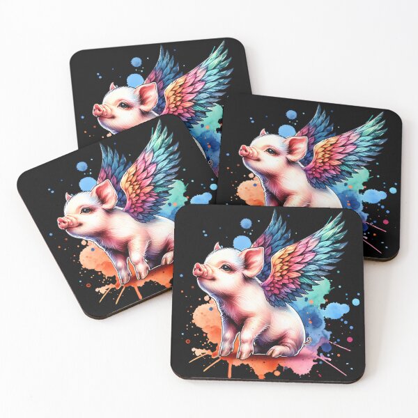 Item preview, Winged piggy designed and sold by KaitoArtDesigns.
