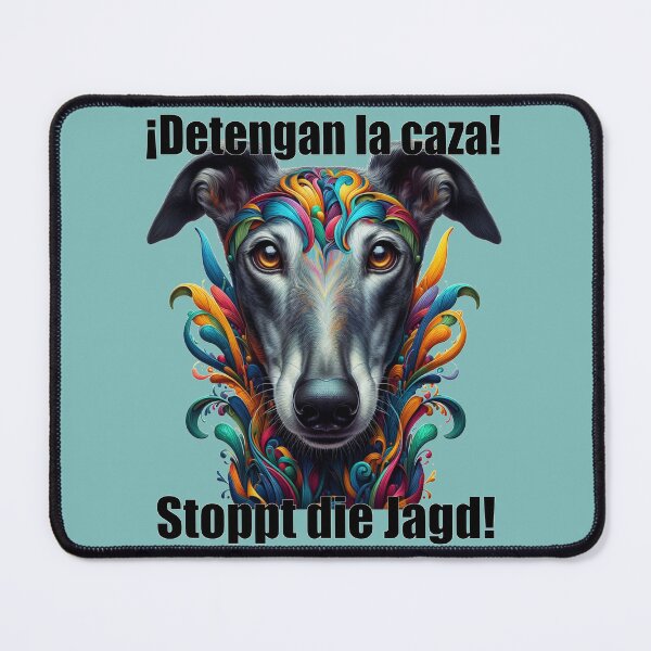 Item preview, Detengan La Caza! - Stop the hunt! Galgo in colorful designed and sold by Berlini.