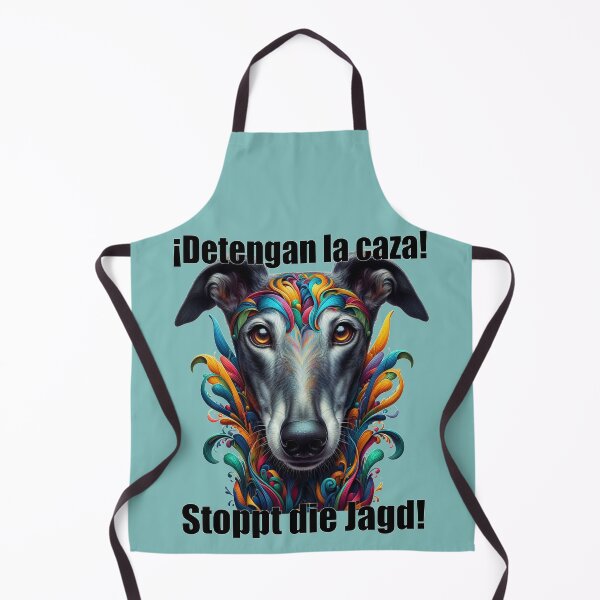 Item preview, Detengan La Caza! - Stop the hunt! Galgo in colorful designed and sold by Berlini.