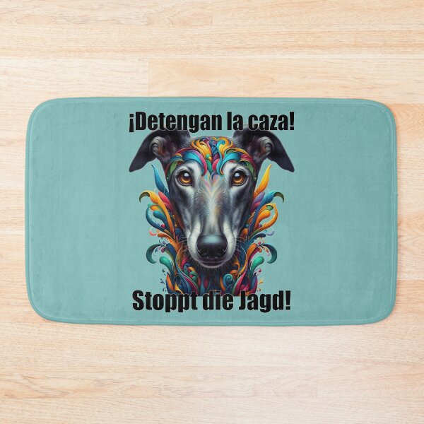 Item preview, Detengan La Caza! - Stop the hunt! Galgo in colorful designed and sold by Berlini.