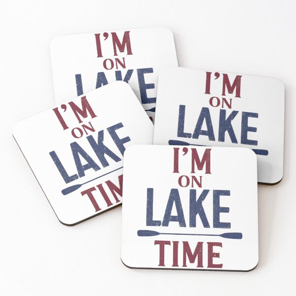 Item preview, I'm on Lake Time - Rustic designed and sold by FitEnvy.