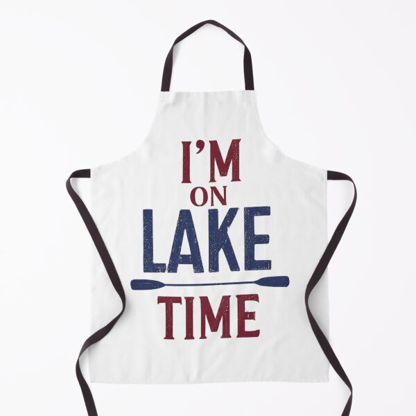 Item preview, I'm on Lake Time - Rustic designed and sold by FitEnvy.
