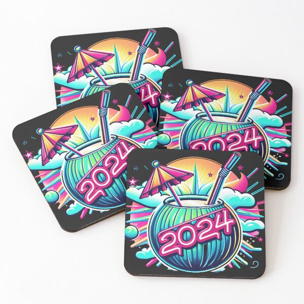 Item preview, Trendy Tropical Coconut Palm Tree Beach Summer designed and sold by zoughlal.