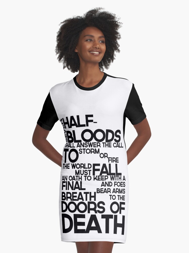 Heroes Of Olympus Prophecy Graphic T Shirt Dress By Dragonlxrd