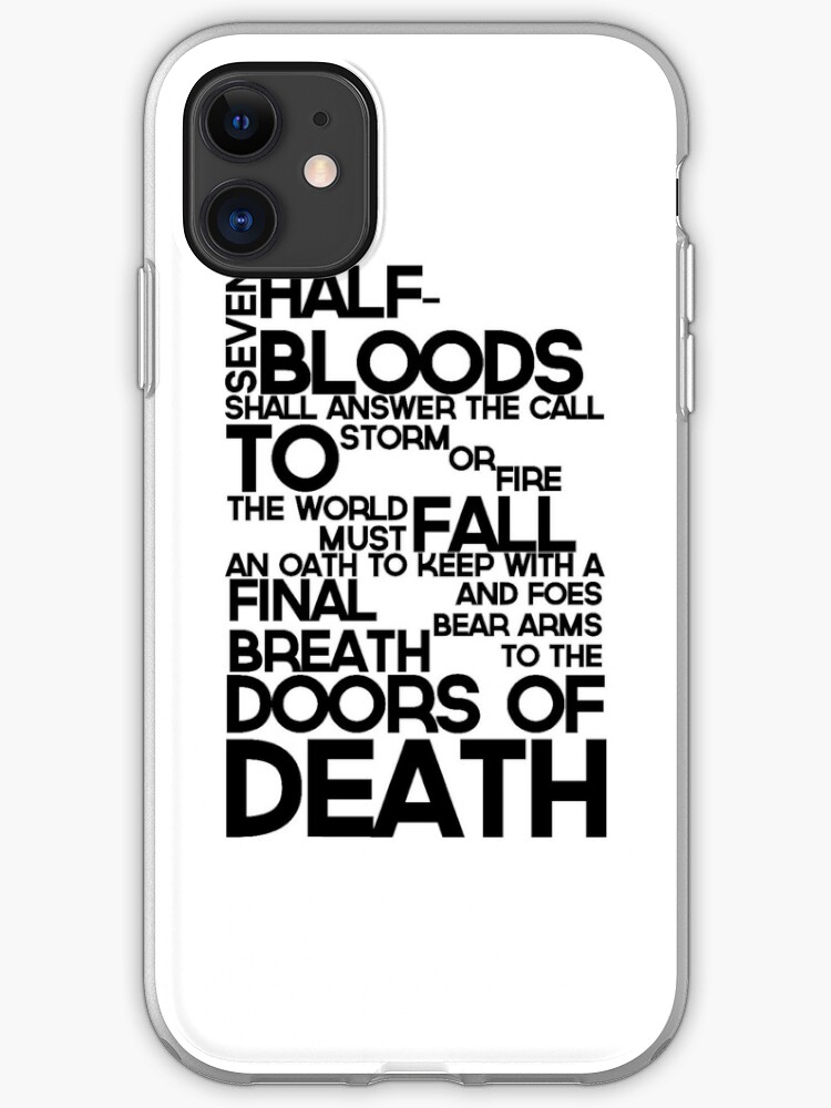 Heroes Of Olympus Prophecy Iphone Case By Dragonlxrd