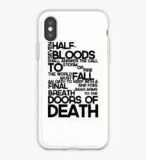 Heroes of Olympus Prophecy iPhone Case
