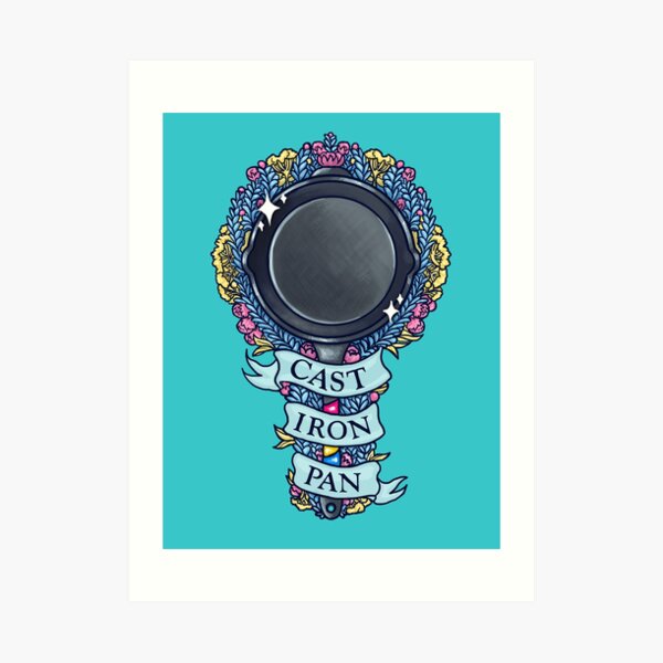 CAST IRON PAN Art Print