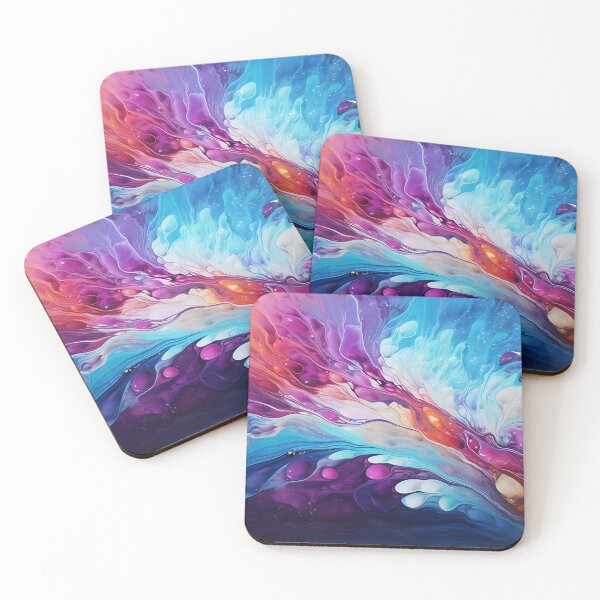 Item preview, Serendipity Spill - Acrylic designed and sold by KootenayDesigns.