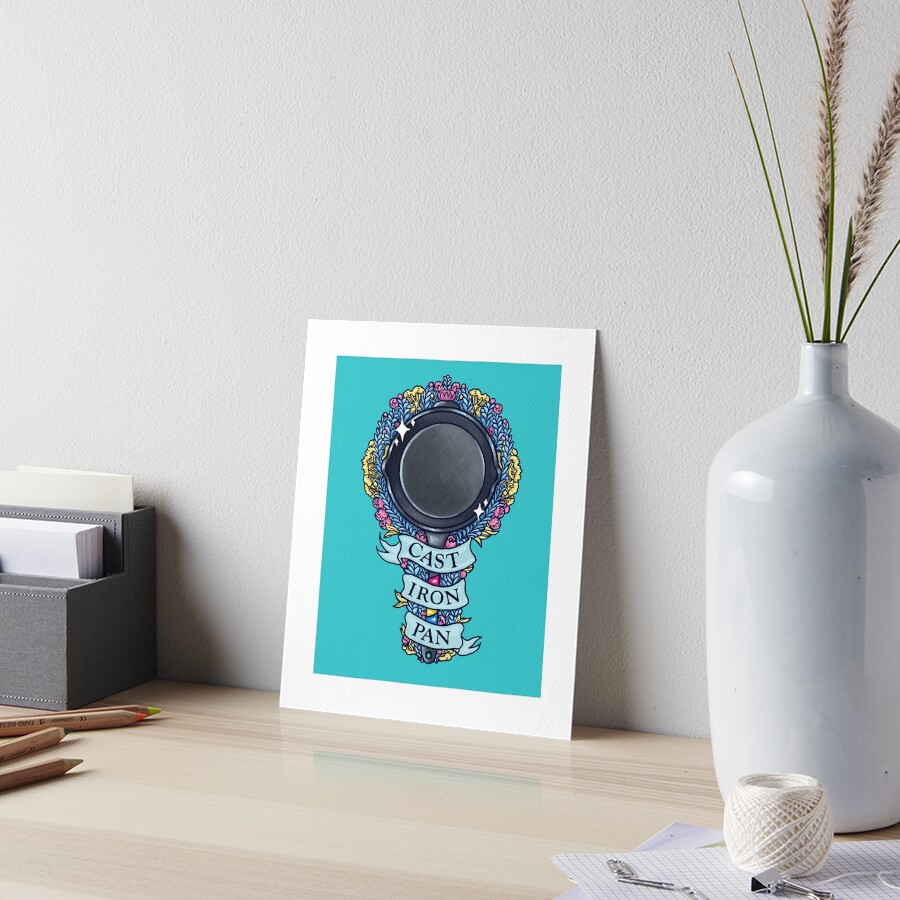 CAST IRON PAN Art Board Print