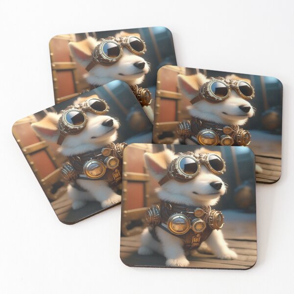 Item preview, Steampunk Dog designed and sold by TeachersCubby.