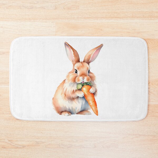 Item preview, Fluffy Bunny In Watercolor Style designed and sold by Adelberton.