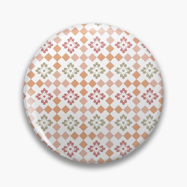 Item preview, vintage colored square flower  designed and sold by chathai.