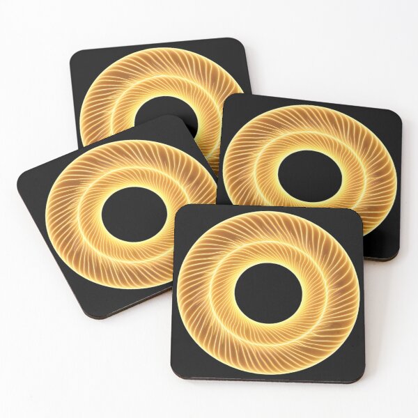Item preview, Neon Spirograph Solar Flares designed and sold by AI-Only Creations.