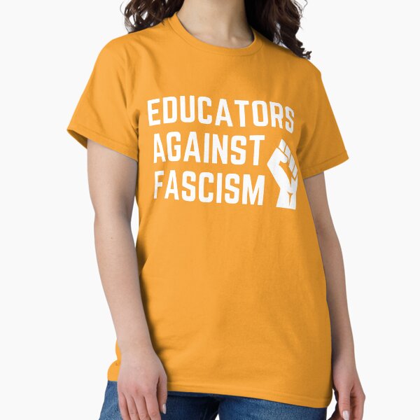 Vista previa del artículo con la obra «Educadores contra el fascismo», diseñado y vendido por eakamper.
