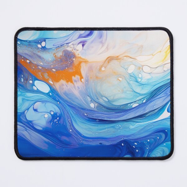 Item preview, Sky Blue And Blue - Acrylic designed and sold by KootenayDesigns.