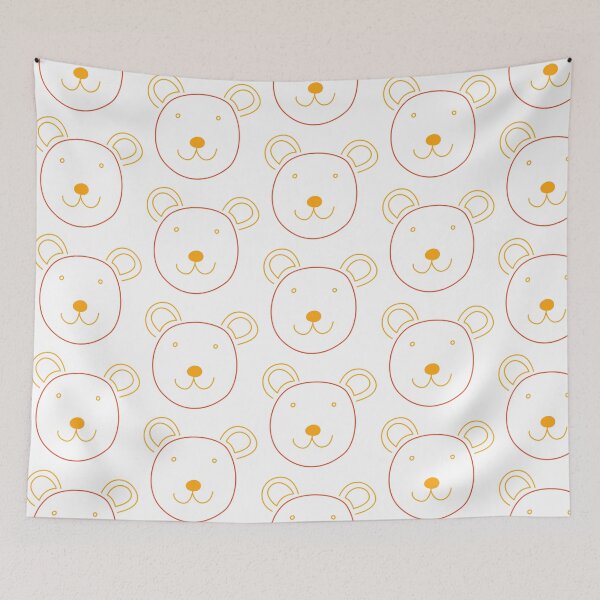 Item preview, Zero Bear in Orange designed and sold by TessaPeartree.