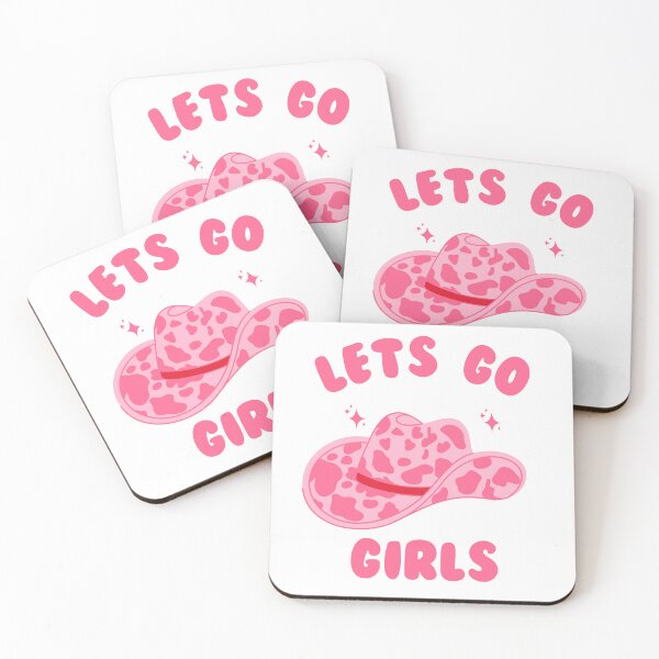 Item preview, pink lets go girls  designed and sold by Spirit and Style.