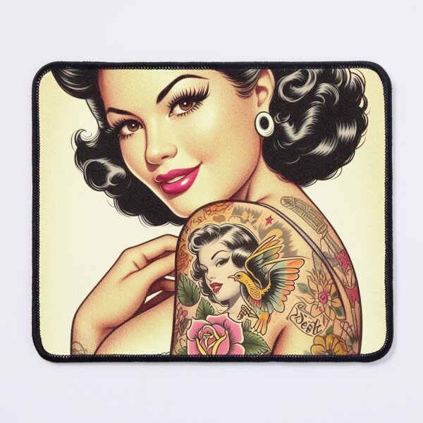 Item preview, Retro Beauty Pin-Up designed and sold by PulpVintage.