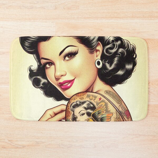 Item preview, Retro Beauty Pin-Up designed and sold by PulpVintage.