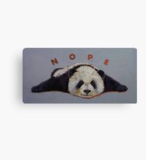 Nope Canvas Print