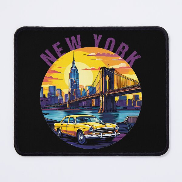 Item preview, New York Yellow Cab  Vibrant Cityscape|  Trendy NYC Travel | New York cab driver| Big Apple Graphic designed and sold by al21ex.