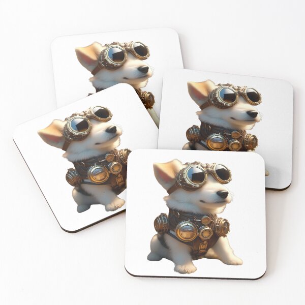 Item preview, Steampunk Dog designed and sold by TeachersCubby.