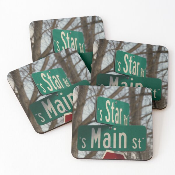 Item preview, Star and Main Sign designed and sold by StarIdahoPhoto.