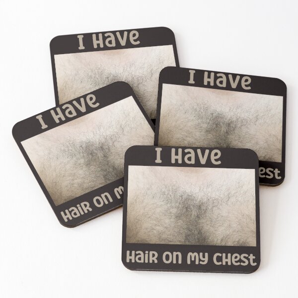 Item preview, I Have Hair On My Chest Funny designed and sold by Marcin-PL.