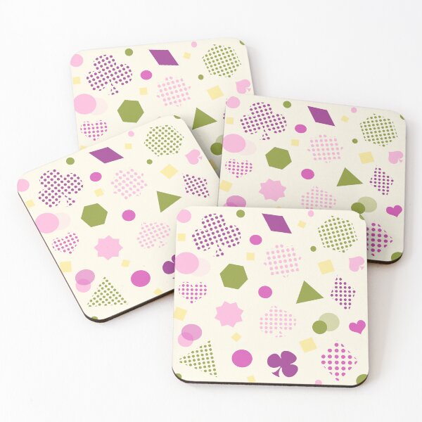 Item preview, colorful abstact Geometric shapes designed and sold by chathai.
