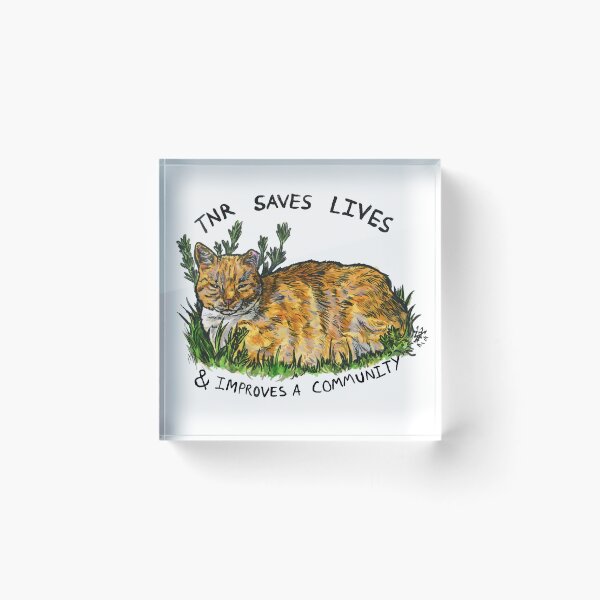 Item preview, TNR Saves Lives and Improves a Community designed and sold by Coyote  Jacobs.