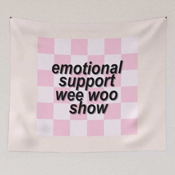 Item preview, Emotional Support Wee Woo Show 'Chicago Fire, The Rookie, Chicago PD' designed and sold by LMthedream.