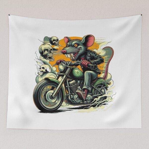 Item preview, Rat Fink Biker designed and sold by Biker Gramps Gear.
