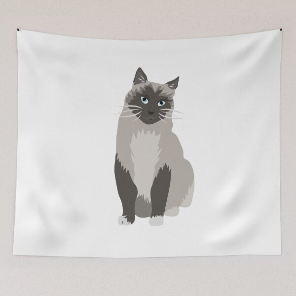 Item preview, Charming Colorpoint Cat designed and sold by DomtokArt02.