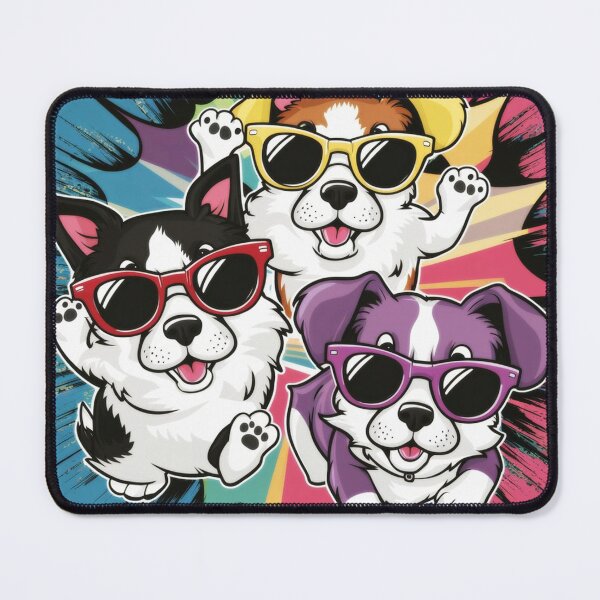 Item preview, Three fashionable dogs wearing sunglasses designed and sold by NiRia Spot.