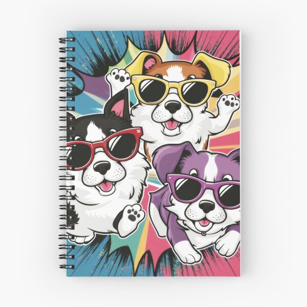 Item preview, Three fashionable dogs wearing sunglasses designed and sold by NiRia Spot.