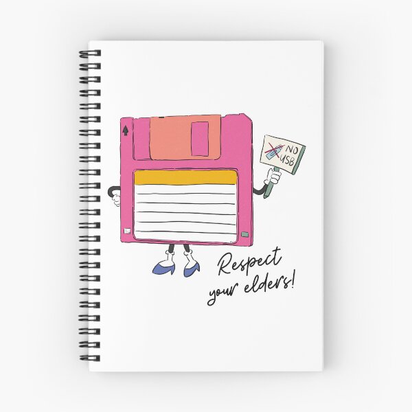 Item preview, 'Respect your Elders!' Floppy Disk designed and sold by ArtsieArt.