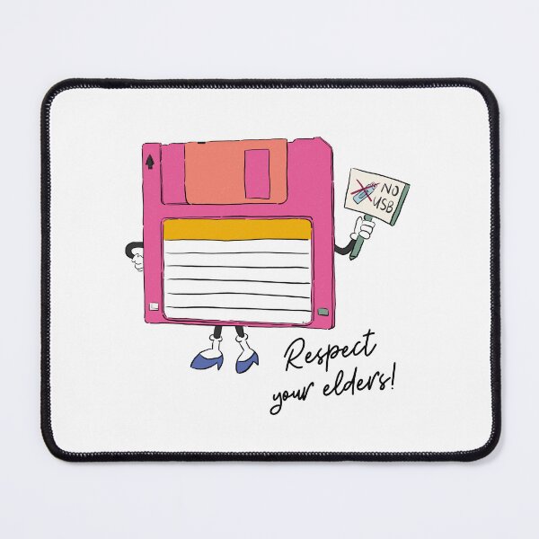 Item preview, 'Respect your Elders!' Floppy Disk designed and sold by ArtsieArt.