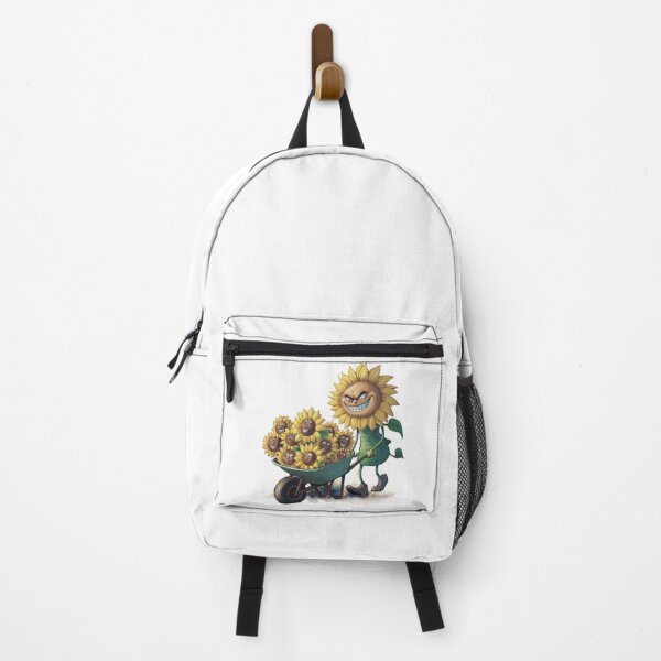 Item preview, Funny sunflower with a wheelbarrow. Gardener. designed and sold by MagelliShop.