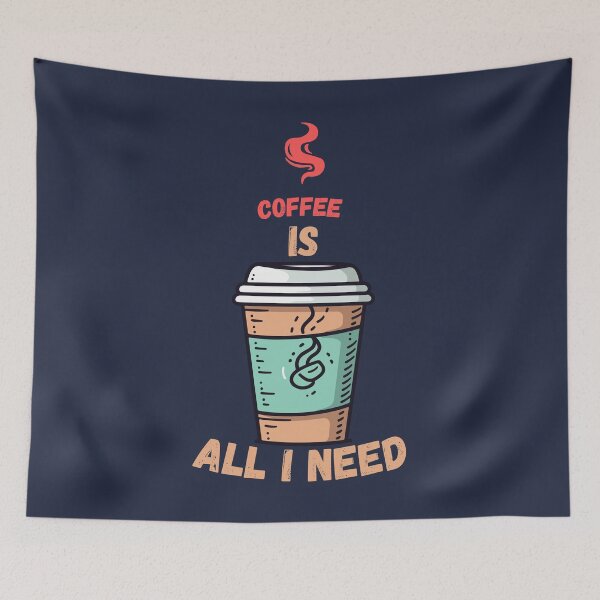 Item preview, Coffee is all i need designed and sold by Y0ussefrizk.