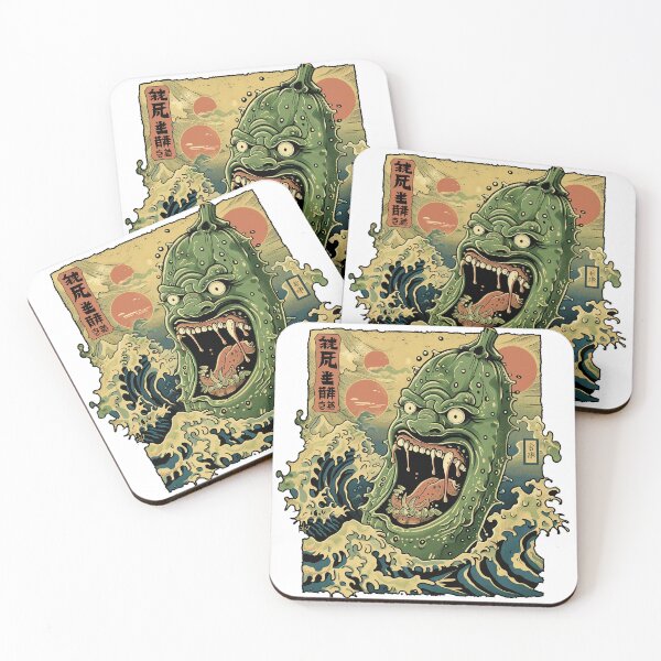 Item preview, Kawaii Japanese style Cucumber Illustration designed and sold by nomiraclehere.