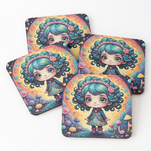 Item preview, A little girl in Wonderland  designed and sold by ChouWorkDesign.