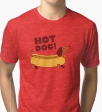 Camiseta de tejido mixto ¡Pancho! Perro tejonero