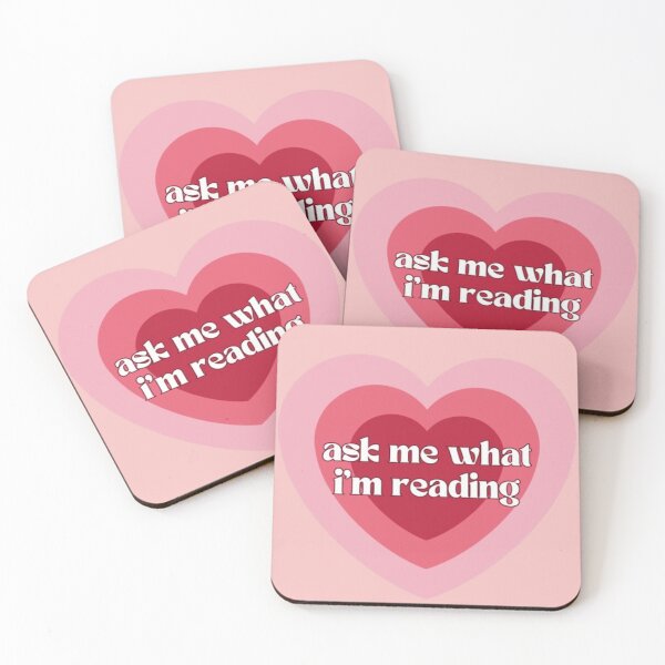 Item preview, ask me what i'm reading designed and sold by PeachyPetichor.