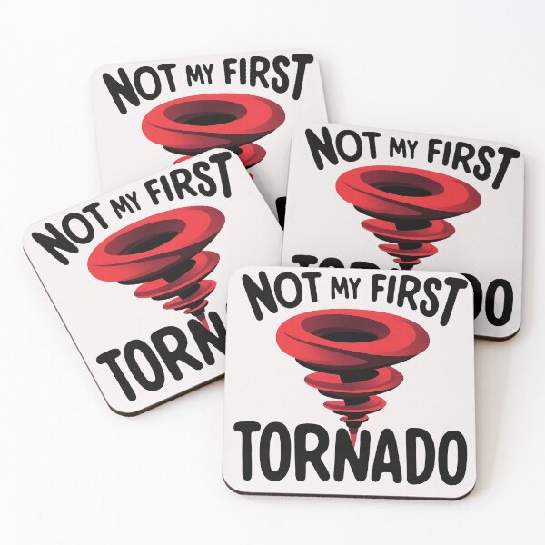 Item preview, Cute Tiny Tornado Cartoon - Funny Weather designed and sold by zoughlal.