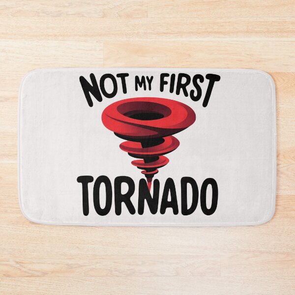 Item preview, Cute Tiny Tornado Cartoon - Funny Weather designed and sold by zoughlal.