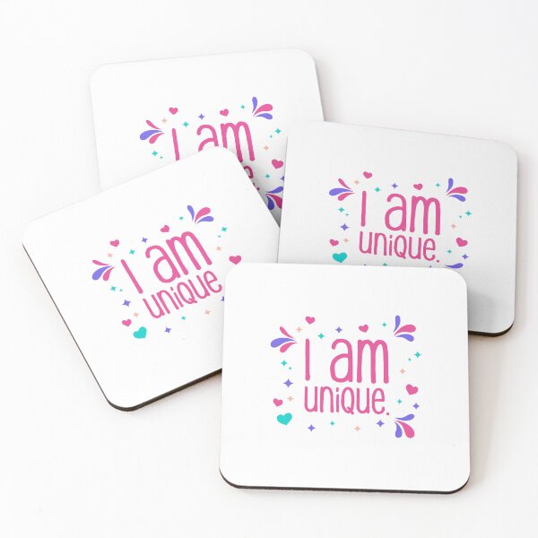 Item preview, Daily Mantra: I am unique. designed and sold by musthavewords.